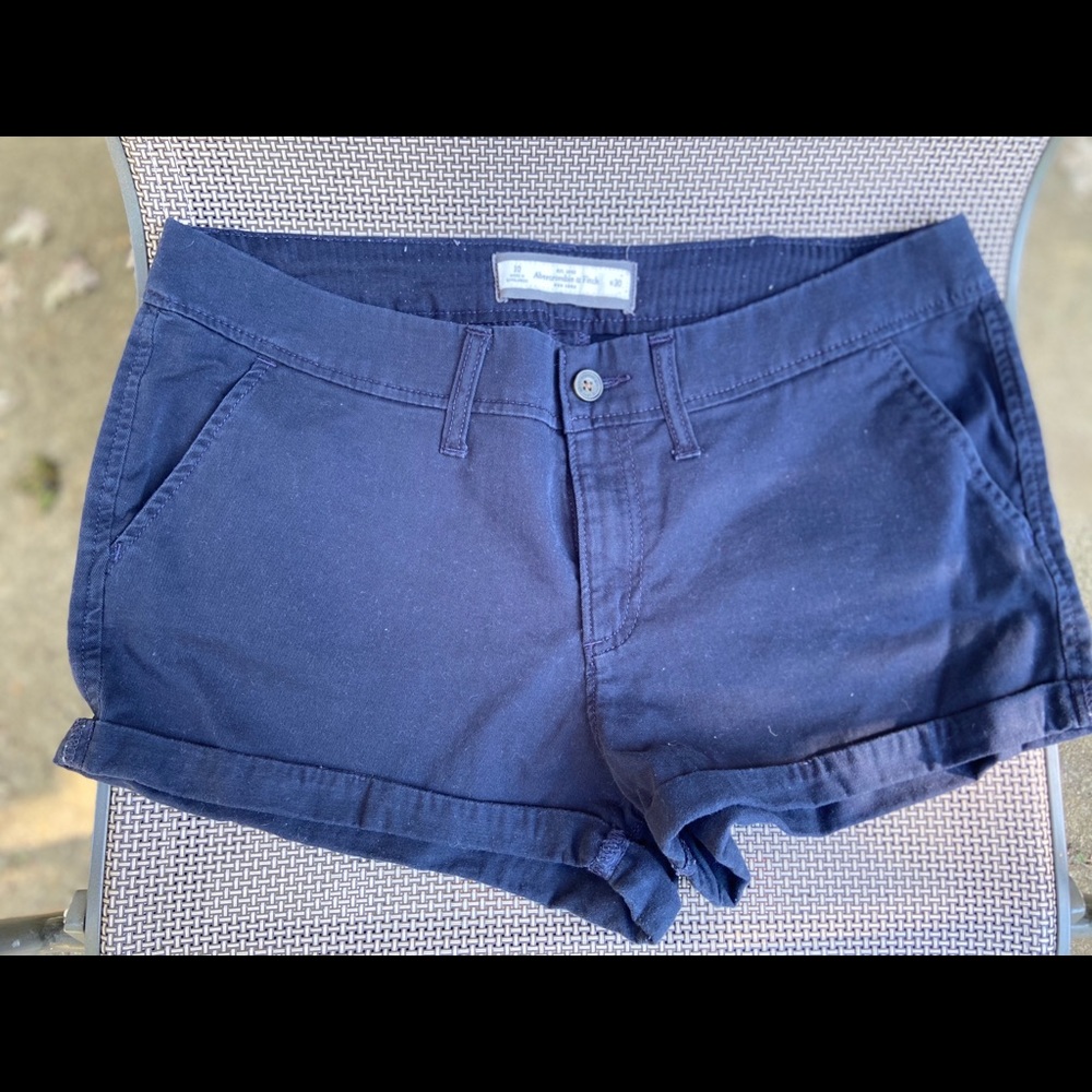 Navy Abercrombie shorts